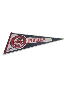 Vintage 1980s CLEVELAND INDIANS Original MLB Baseball 30” Full Size Pennant